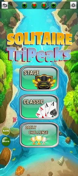 Solitaire TriPeaks: Cards Game Скриншот 0