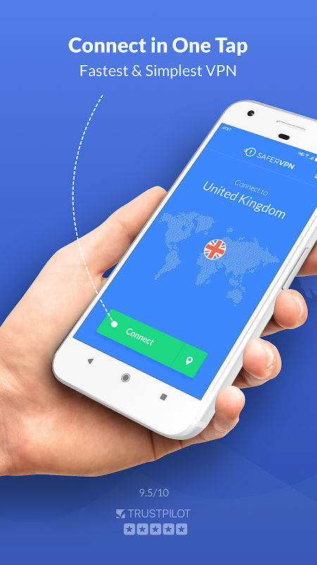 Free VPN Proxy & Hotspot WiFi security - SaferVPN应用截图第0张