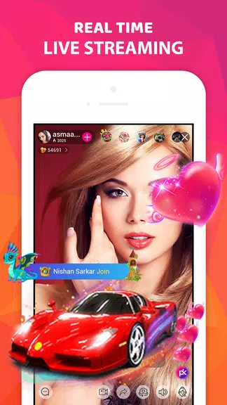 Hive - Live Stream Video Chat Скриншот 0