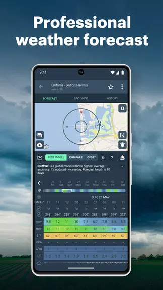 Windy.app - Enhanced forecast Capture d'écran 1