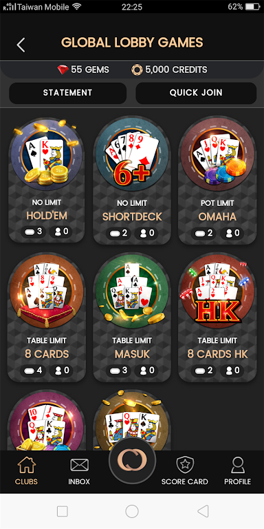 card club - hee hee Club应用截图第2张