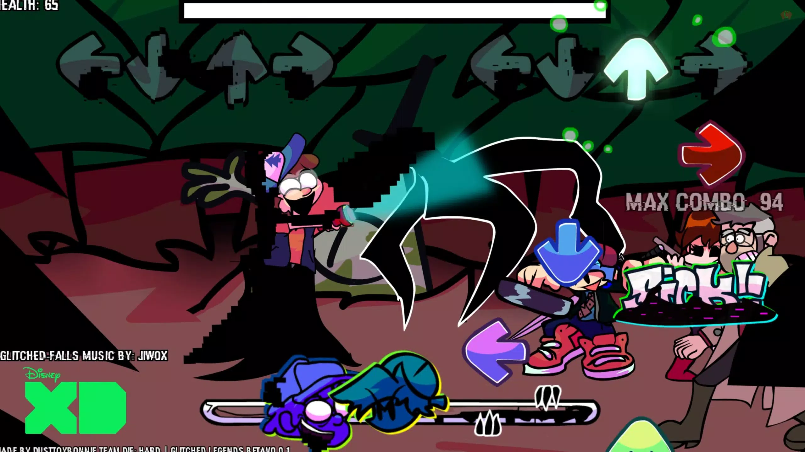 FNF Glitched legends Mod Zrzut ekranu 3
