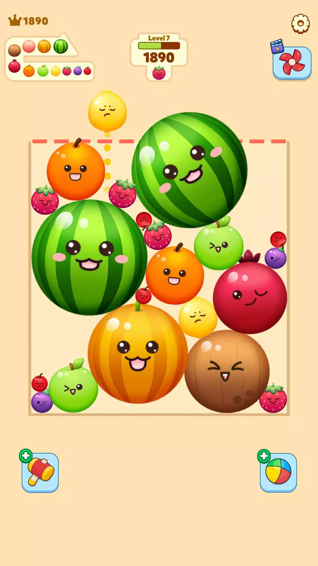 Fruit Merge স্ক্রিনশট 1