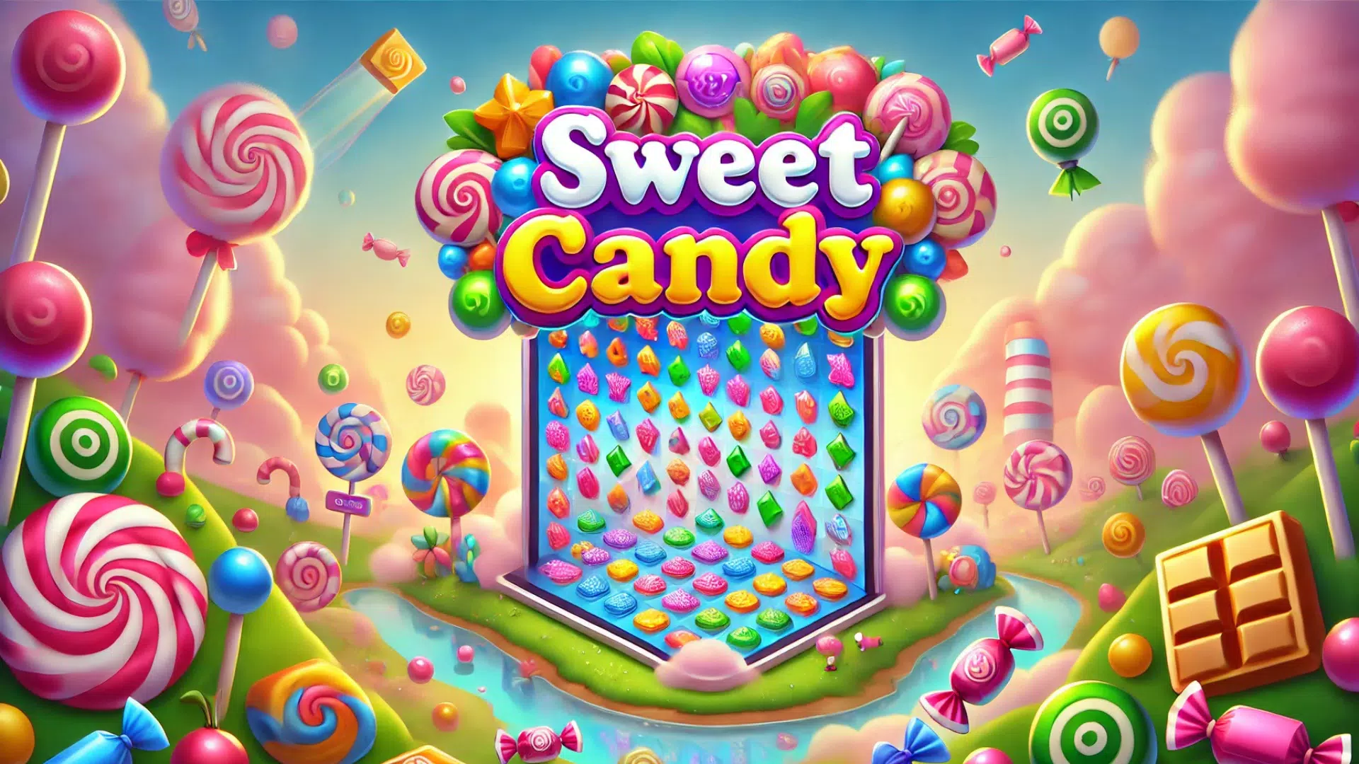 Schermata Sweet Candy - Match 3 Puzzle 3