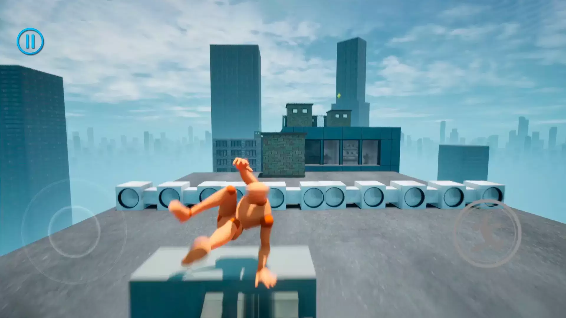 Rooftops Parkour Pro Captura de pantalla 0