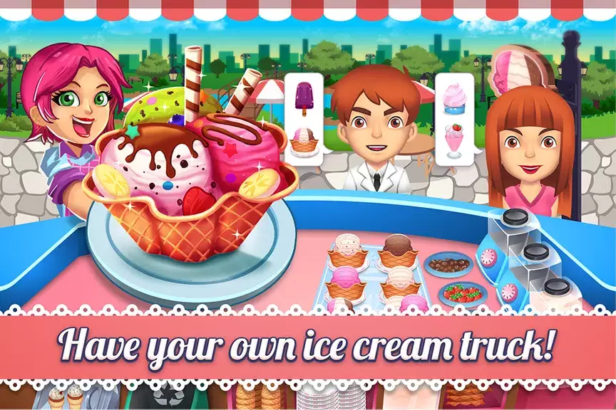 My Ice Cream Shop: Time Manage Скриншот 0