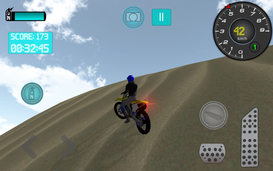 Bike Offroad Simulator Captura de pantalla 0