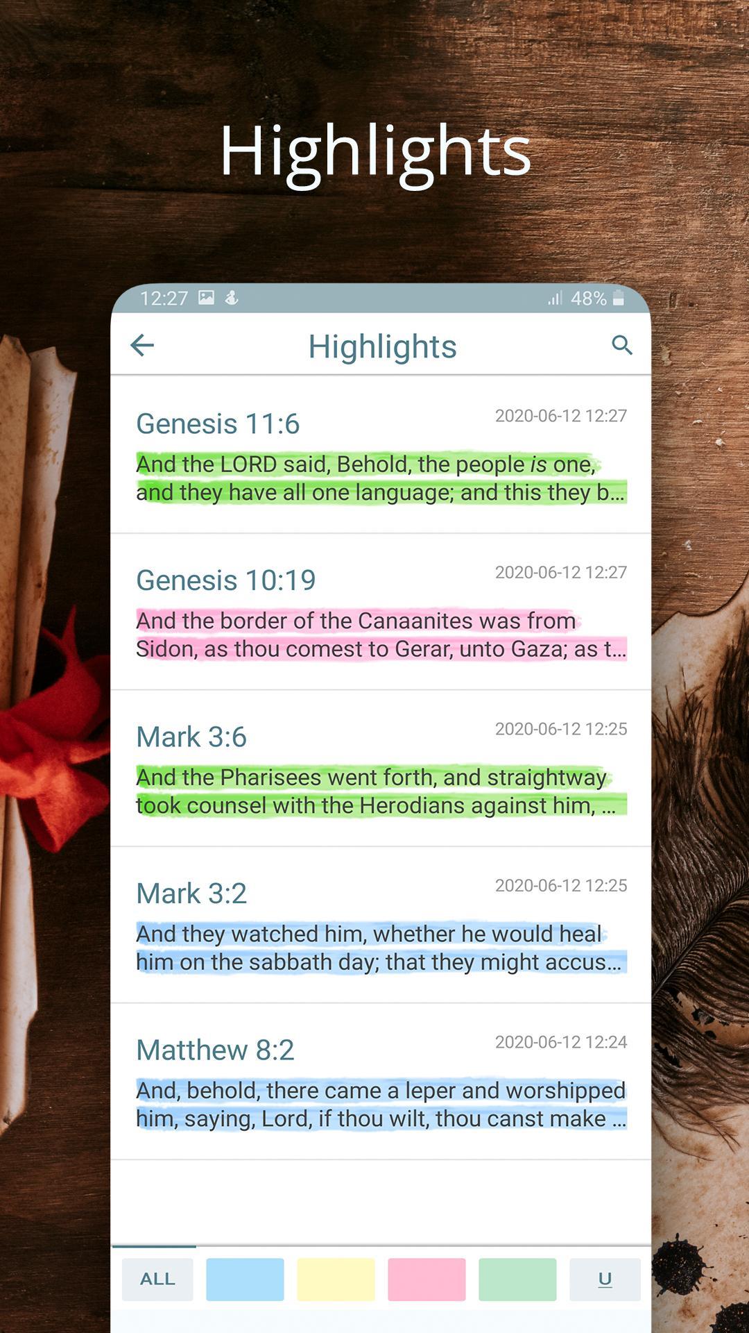 Holy Bible, New Testament Captura de pantalla 3