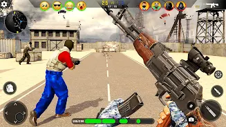 Gun Games 3D Banduk Wala Game スクリーンショット 0