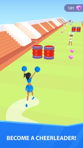 Cheerleader Run 3D應用截圖第0張