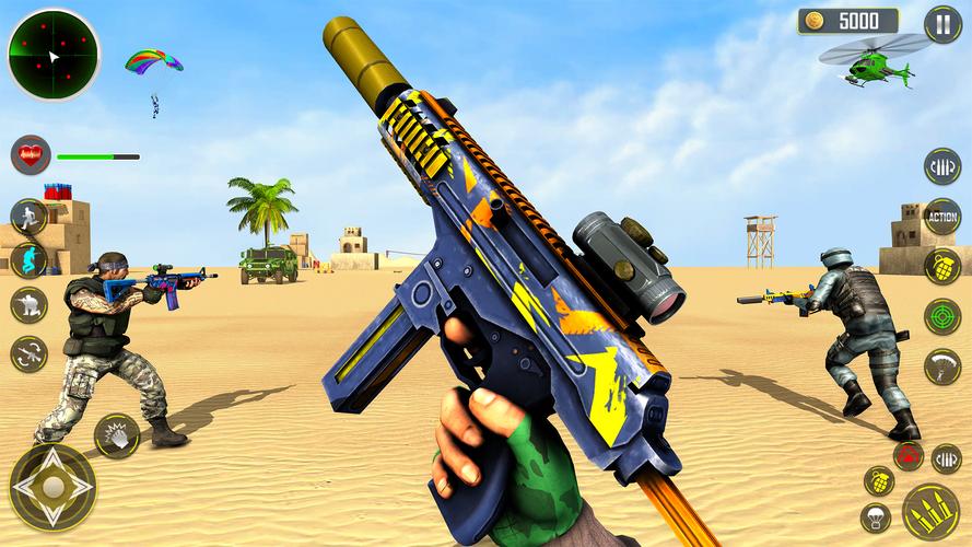 FPS Shooting game 3d gun game Скриншот 3