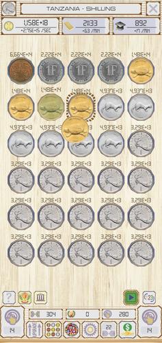 Coins Collector Inc. Idle Ảnh chụp màn hình 0