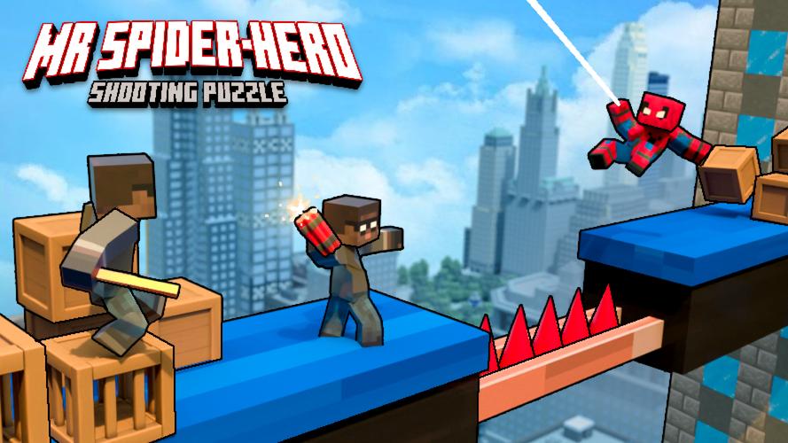 Mr Spider Hero Shooting Puzzle應用截圖第0張
