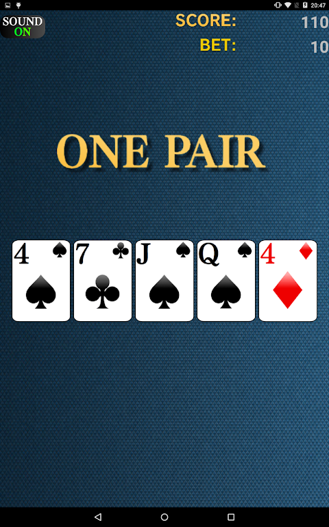 Schermata The Best Poker Card Game 2