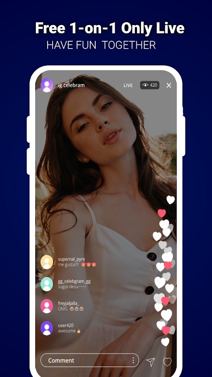 Live Video Call - Global Chat Tangkapan skrin 2