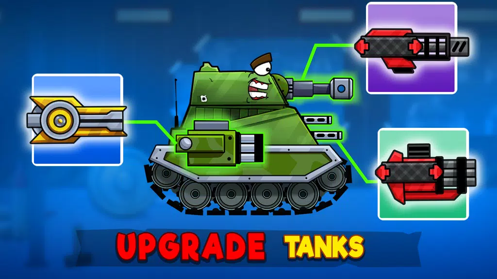 Tanks Arena io: Craft & Combat ภาพหน้าจอ 1