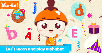 Learn Alphabet with Marbel Schermafbeelding 0