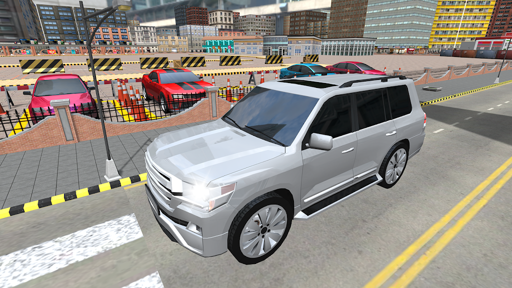 Prado Car Parking Driving Game Captura de tela 0