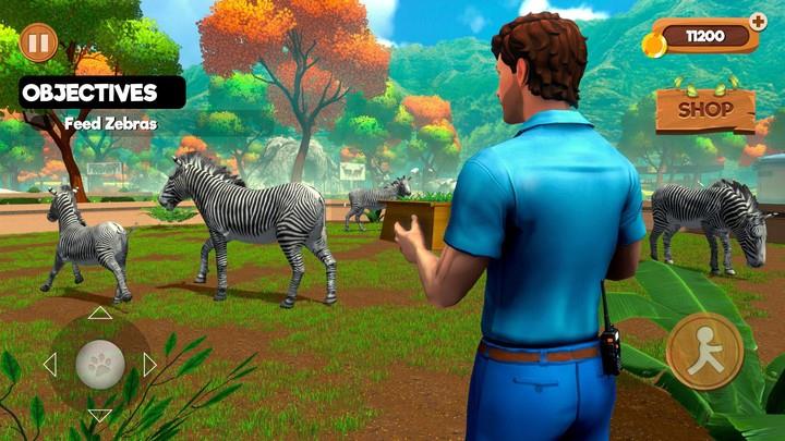 Wonder Animal Zoo Park Games Ekran Görüntüsü 1