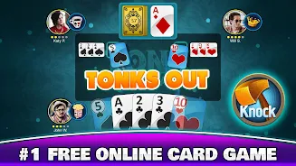 Multiplayer Card Game - Tonk Capture d'écran 0