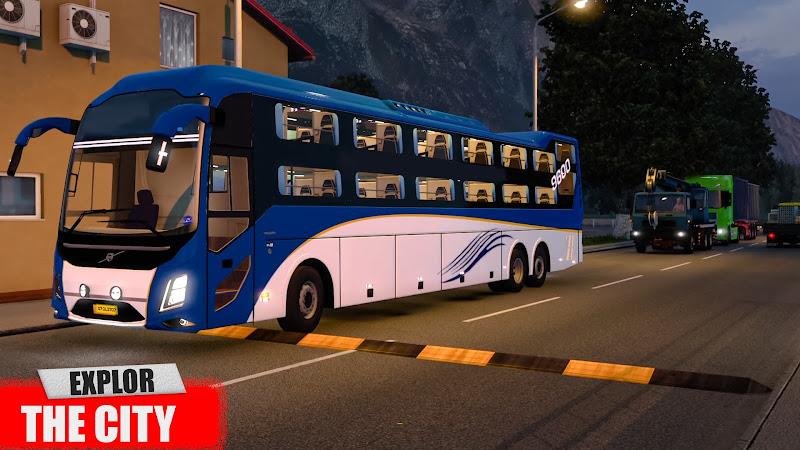 Euro Coach Bus Driving Games Screenshot 0