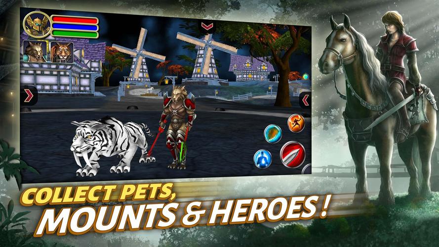 Sherwood Dungeon 3D MMO RPG应用截图第3张