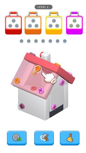 Screw Away: 3D Pin Puzzle Tangkapan skrin 0