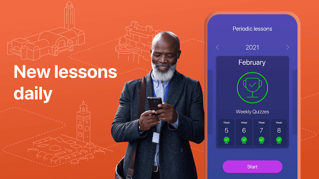 Aprenda idiomas - Mondly Captura de tela 3