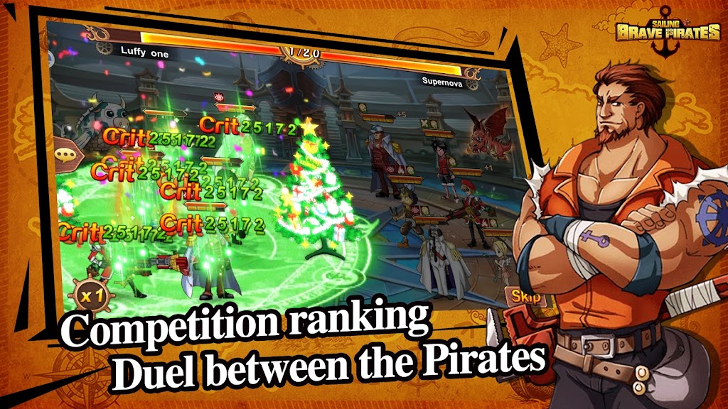 Brave Pirates: Sailing Tangkapan skrin 2