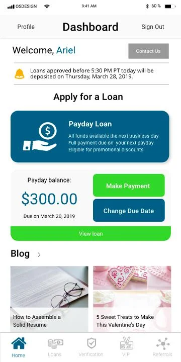 Net Pay Advance應用截圖第1張
