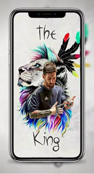 Lionel Messi Wallpapers 2023 ဖန်သားပြင်ဓာတ်ပုံ 3