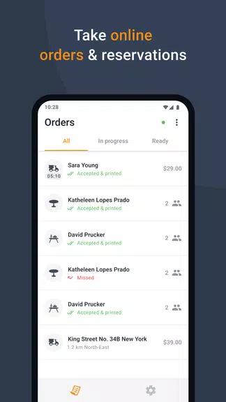 Restaurant Order-Taking App 스크린샷 0
