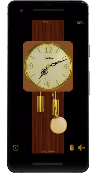 Modern Pendulum Wall Clock Zrzut ekranu 1