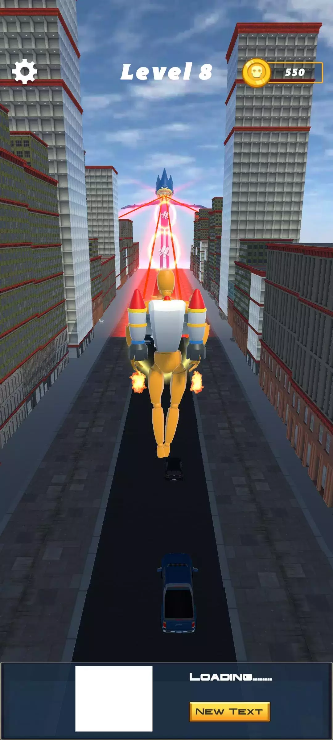 Jetpack Ragdoll: Fly Adventure スクリーンショット 1