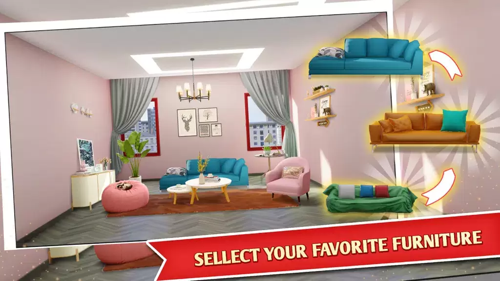 Home Dreams: Puzzle & Decor Captura de tela 2