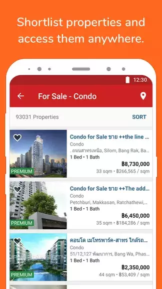 DDproperty Thailand Zrzut ekranu 1