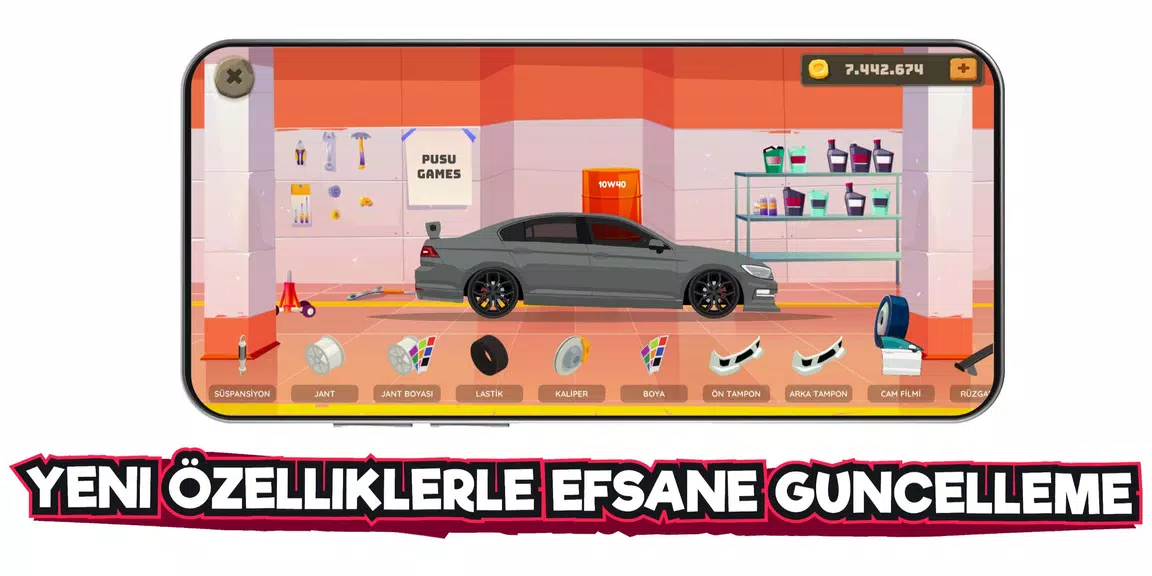 2d Car Series Tuning Game ဖန်သားပြင်ဓာတ်ပုံ 0