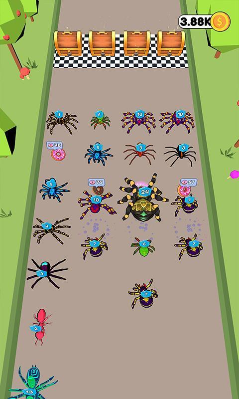 Merge Ants: Underground Battle Zrzut ekranu 2