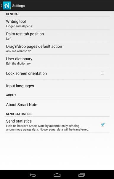 MyScript Smart Note Tangkapan skrin 2