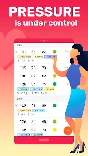 Blood Pressure－Cardio Journal Schermafbeelding 2