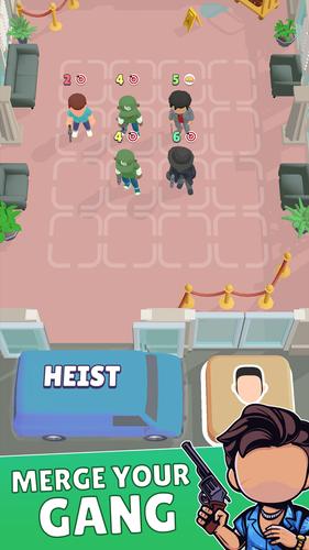 Merge Gangster Heist Captura de pantalla 0