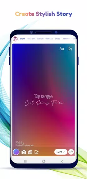 Schermata Fonts for Instagram - I Fonts 0