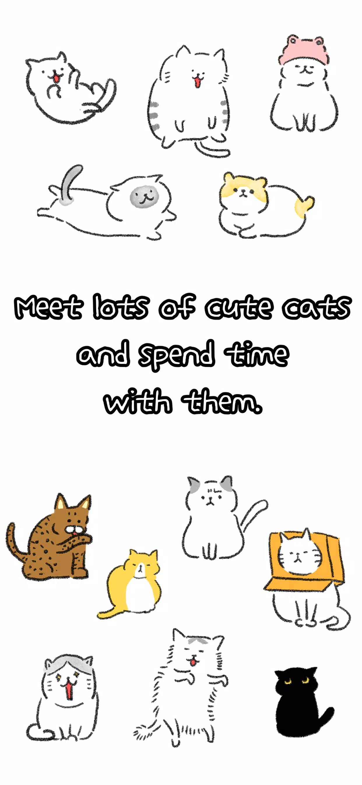weird cat ဖန်သားပြင်ဓာတ်ပုံ 1