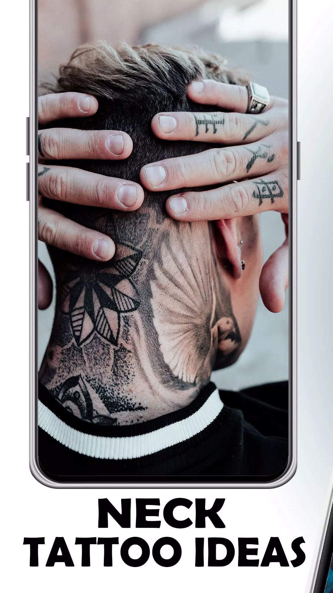 Neck Tattoo Designs Capture d'écran 0