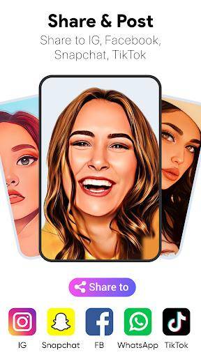 ToonTap: AI Headshot Generator Capture d'écran 1