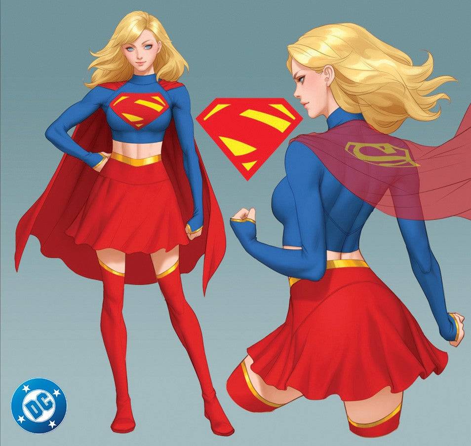 斯坦利·勞（Stanley Lau）設計的新超級女孩服裝。 （圖片來源：DC）