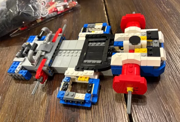 Proces kompilacji Lego Mario Kart