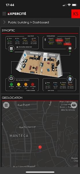 Expercité IOT Platform Screenshot 3