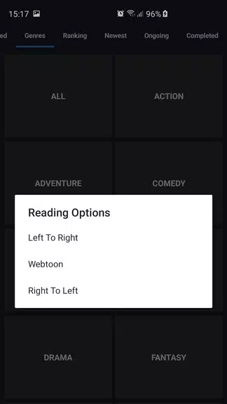 Manga Dark - Read Manga Free 스크린샷 1
