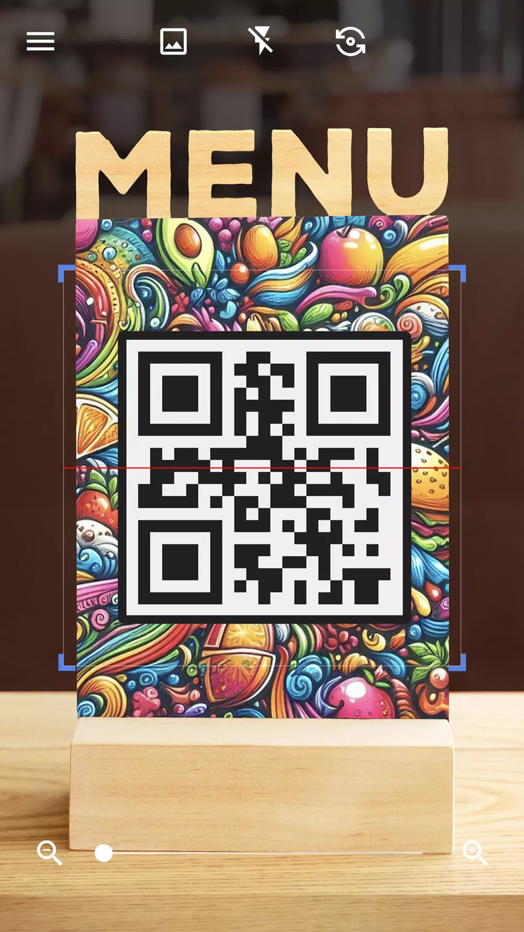 QR & Barcode Scanner (Deutsch) Screenshot 0